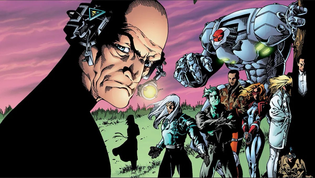 3D_pluteus's tweet photo. When #Microman #Microforce was released, The “MF1-04 Spy Microman” reminded me (Lobot - Ok 😶) “Weatherman One”, leader of the “Stormwatch” Team (Wildstorm Comics, long before “The Authority” & “Planetary”). At this time, nobody knows that “Henry Bendix” was... totally insane 🙄 https://t.co/KJSIEhHFbt