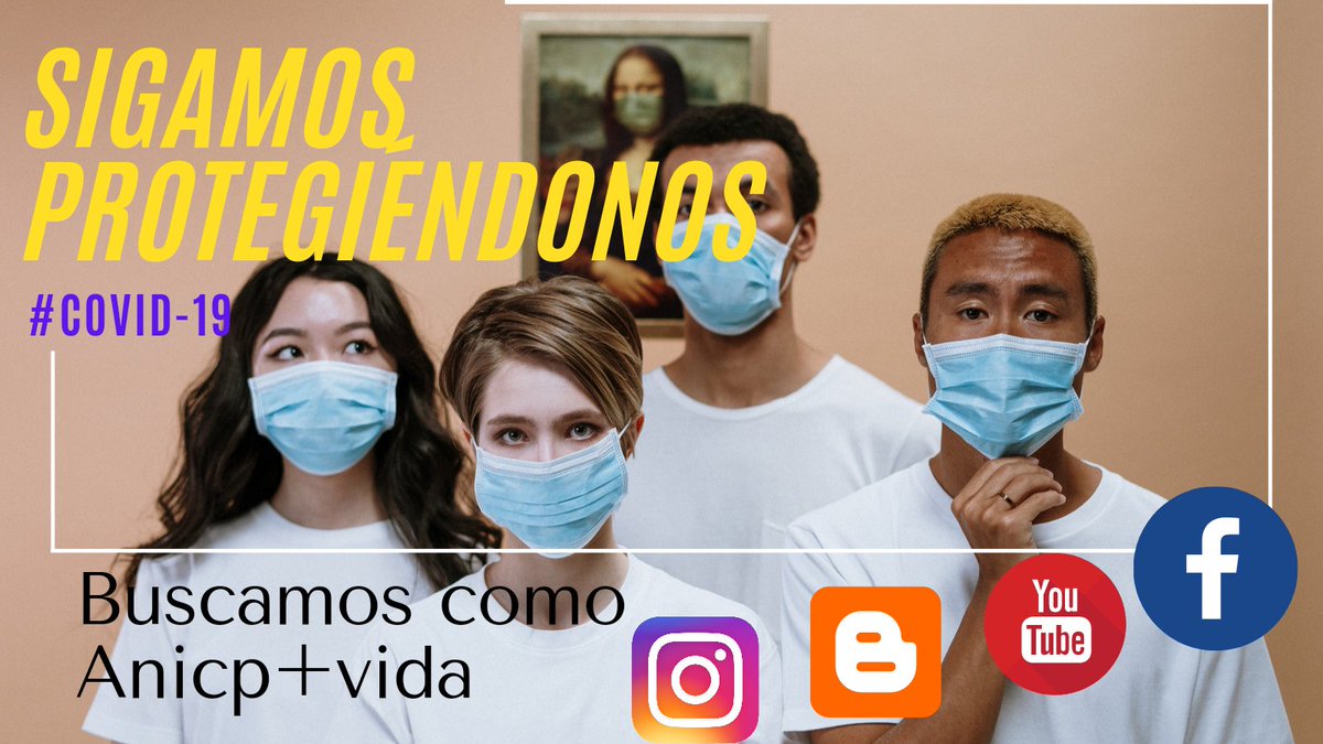 ANICPVIDA's tweet image. Con vacuna o sin vacuna, recuerda siempre hay que tomar las #medidas de #protección ante el #Covid_19