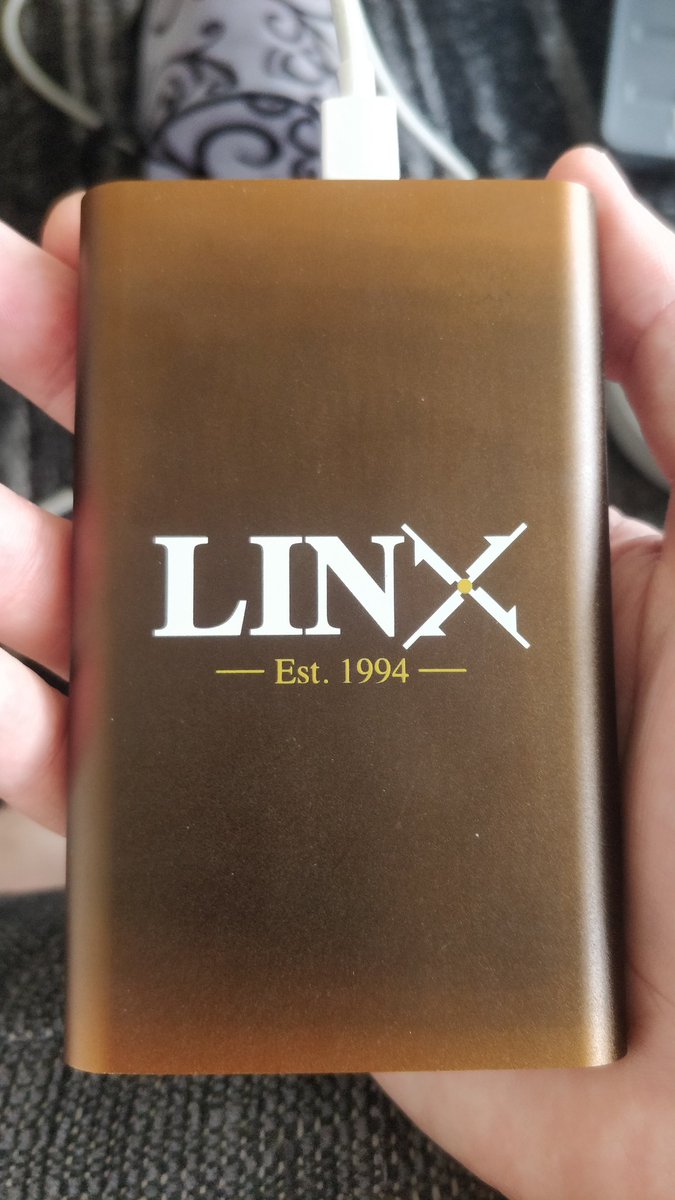 wbergg's tweet image. Seems like I've left the @LINX_Network power bank in the sun a little too long, however, I think it's new look is pretty good!?