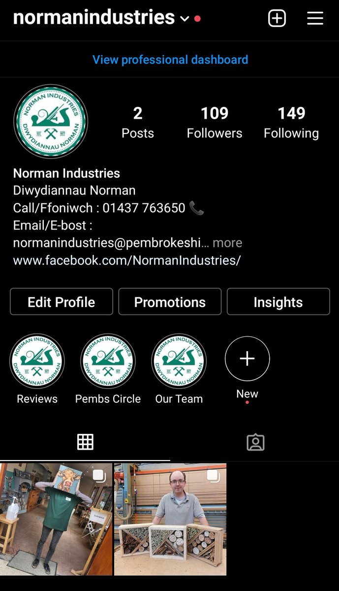 Follow our Instagram page @ normanindustries for more updates. We try to update our social media pages as often as possible.

Dilynwch ein tudalen Instagram @ normanindustries am fwy o ddiweddariadau. Rydym yn diweddaru ein tudalennau cyfryngau cymdeithasol mor aml â phosibl.