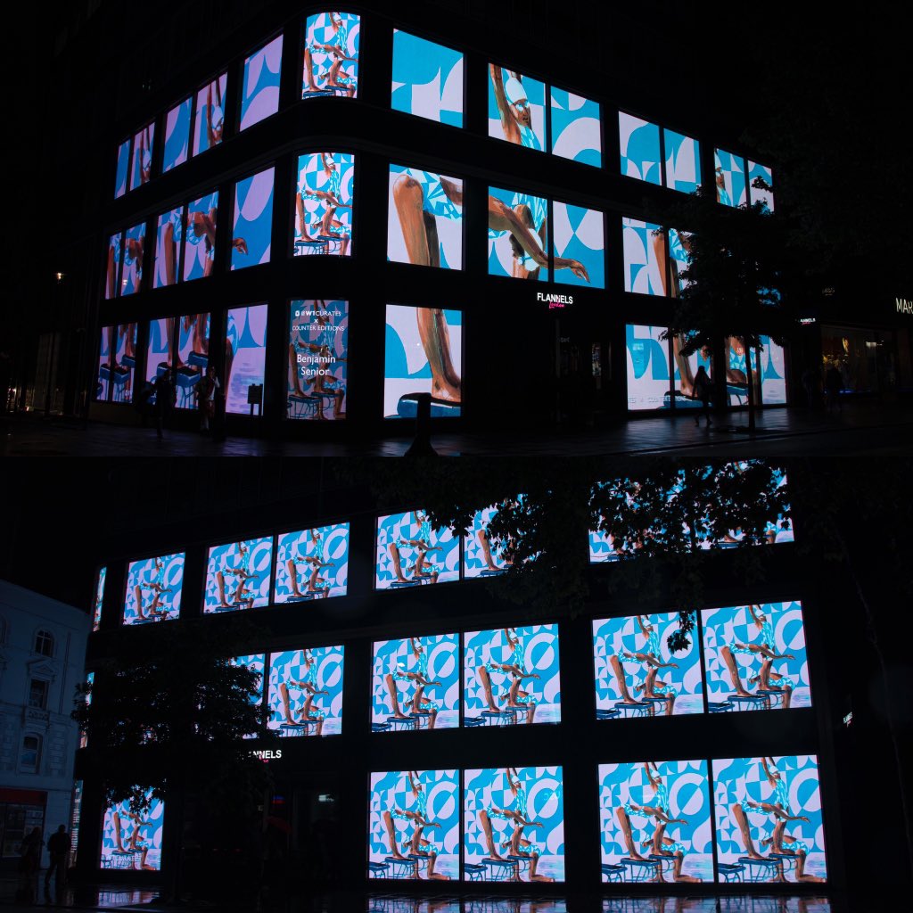 W1curates's tweet photo. X Counter Editions 
Presents 
BENJAMIN SENIOR

https://t.co/QoPVjPJI6E

@CounterEditions @flannelsfashion #benjaminsenior #countereditions #w1curates #flannels #tate #tatemodern #publicart #publicartwork #art #artoftheday #visualart #digitalart https://t.co/CSnR4fGbYV
