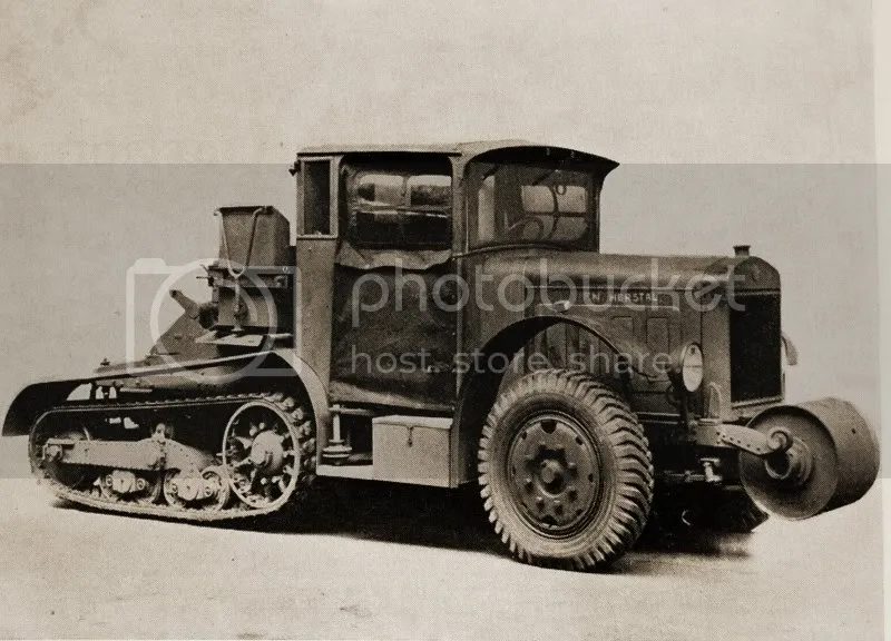 MajorGallows's tweet photo. Le FN-Kégresse 3T était un semi-chenillé de conception belge utilisé comme tracteur d'artillerie en 1940. Construit à 130 exemplaires par la FN Herstal et Minerva, il utilisait le système de suspension Kégresse comme la Citroën-Kégresse P17 française datant de la même époque. https://t.co/POxwOrlWLh