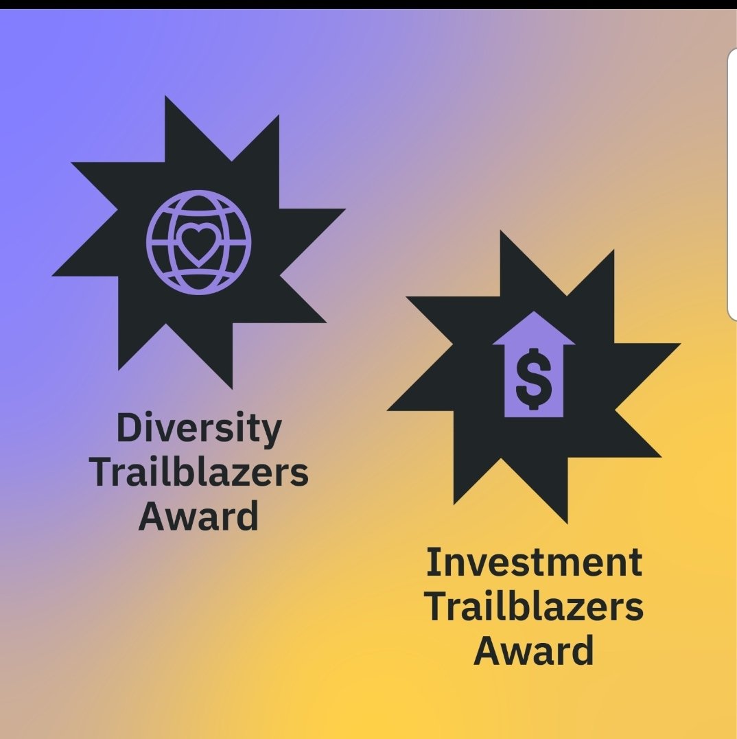 Delighted to introduce two new categories: #Diversity and #Investment #Trailblazers. Seeking #innovation across these f/ #tech #startups and, for the first time, the wider ecosystem incl. #accelerators #accountancy #angels 😇 #banks #corporates #government #incubators #law #VCs