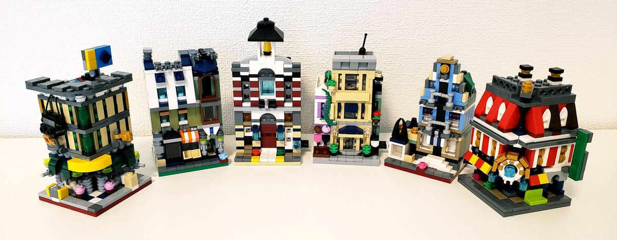 hayauma_lego's tweet image. 8×8サイズの10278警察署が完成
これから過去に遡る形で、少しずつ小さいモジュラーシリーズを作っていこう

#LEGO #レゴ #CreatorExpert #PoliceStation2021 #ModularBuildings