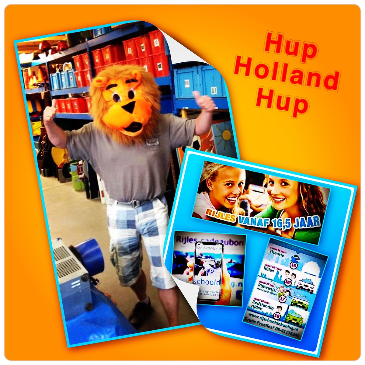 Gewoon omdat het kan… rijschooldekoning.nl een geslaagde keus…