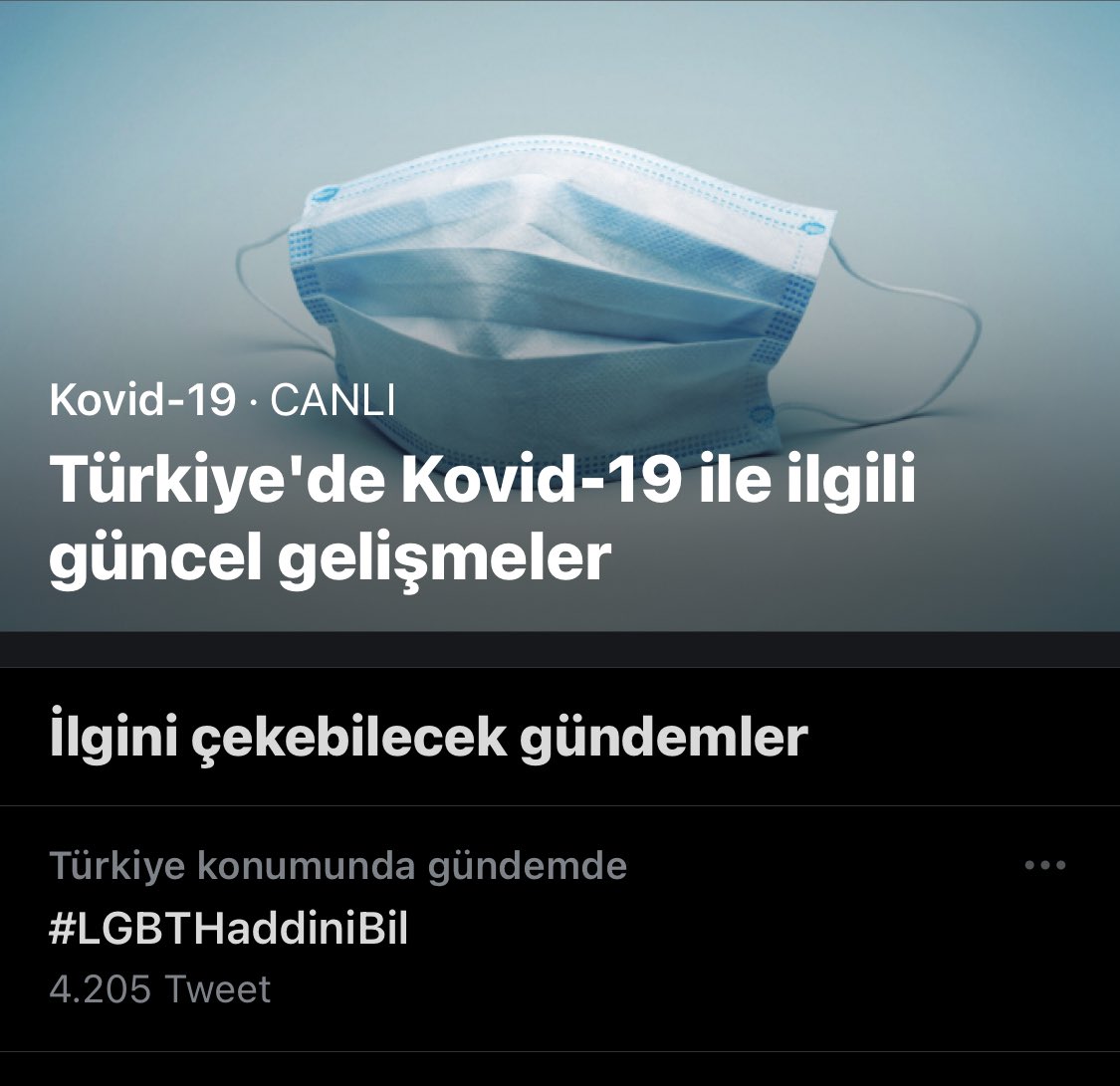 1) Twitter gündeminde birinci sırada “LGBT haddini bil” etiketi var.

Tek cümleyle yazıklar olsun diyorum.

Bu mudur Müslüman’a yakışan üslup,
Bu mudur emri bil maruf,
Bu mudur güzel ahlak,
Bu mudur örnek olmak.