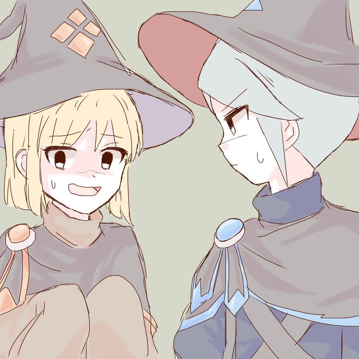 いほリチャくんといほミリさんの雰囲気漫画。優秀チートのいほミリ様 