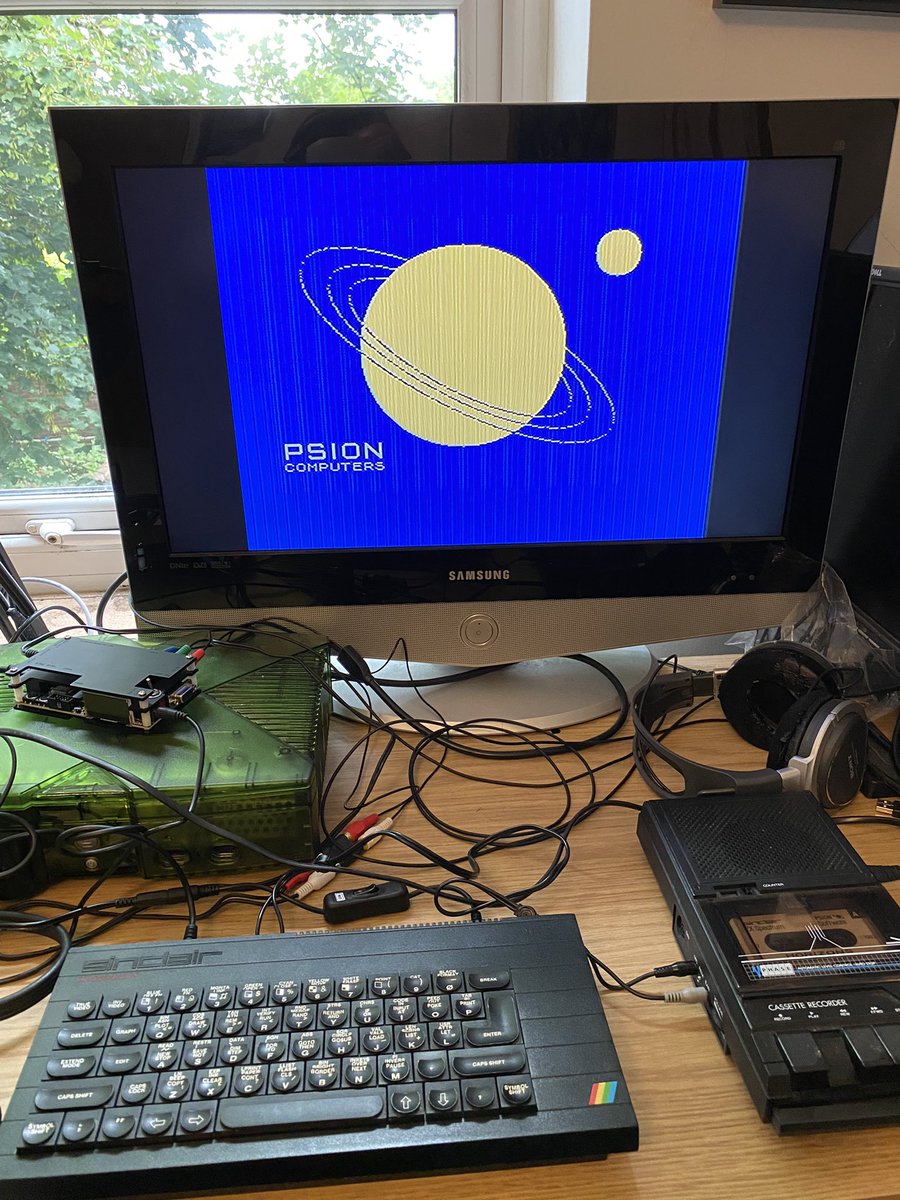 What better way than to start the day with testing out one’s refurbished ZX Spectrum + care of <a href="/MutantCatpillar/">Mutant Caterpillar</a>