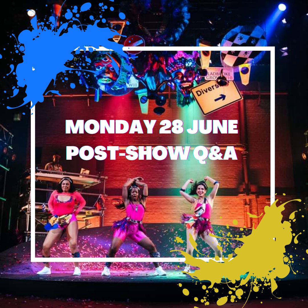 SFP_London's tweet photo. Following tomorrow night's performance (Monday 28th June) of #JOuvert @HPinterTheatre, @Suzann_McLean will be leading a post-show Q&amp;A on stage with playwright #YasminJoseph &amp; cast. All ticketholders for tomorrow night's performance are invited to stay behind after the show. https://t.co/az3dKKFGui