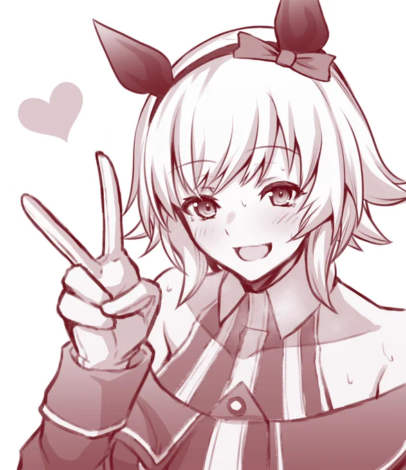 レース後でも笑顔を忘れないカレンチャン
#ウマ娘 