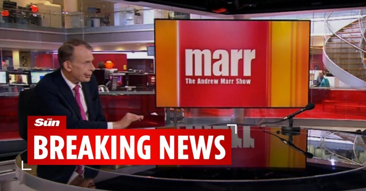 Andrew Marr reveals he tested positive for Covid despite having both jabs