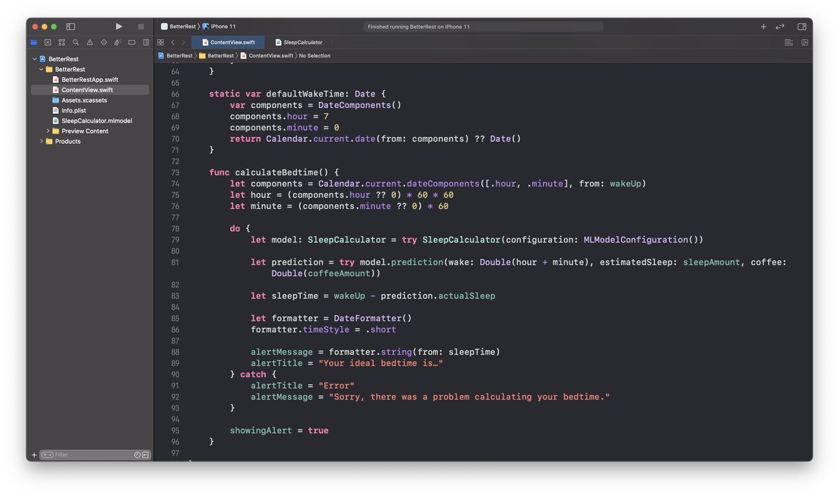 aaronlearner's tweet photo. Day 27 - #100DaysOfSwiftUI #100DaysOfCode Challenge

Machine learning is surely interesting. https://t.co/iWBRrjTS4x