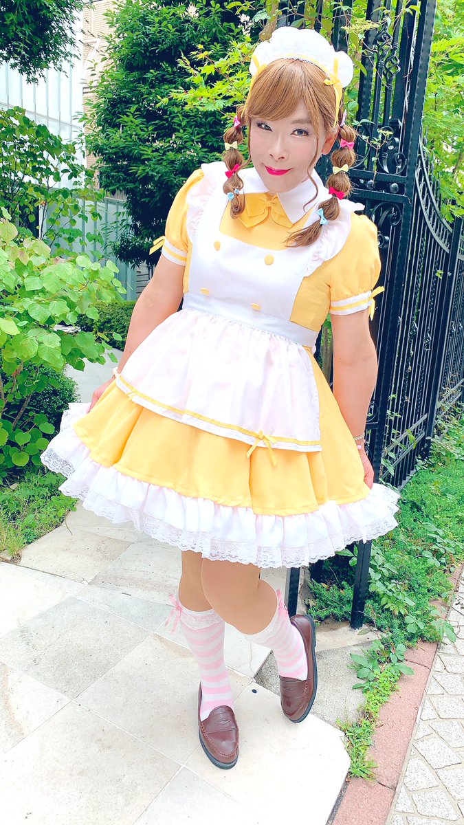 saorin82523680's tweet photo. サオリンの休日になりますぅ❗️
今日は、思いっきりカワユイ女の子になりましたですぅ❣️ストレスの発散に気分転換に癒されていますよ‼️
これで、メイドカフェ☕️🍰
行ってみたいですね❣️
#カワユイメイド服
#Leafstyle https://t.co/ccIENd0XWa