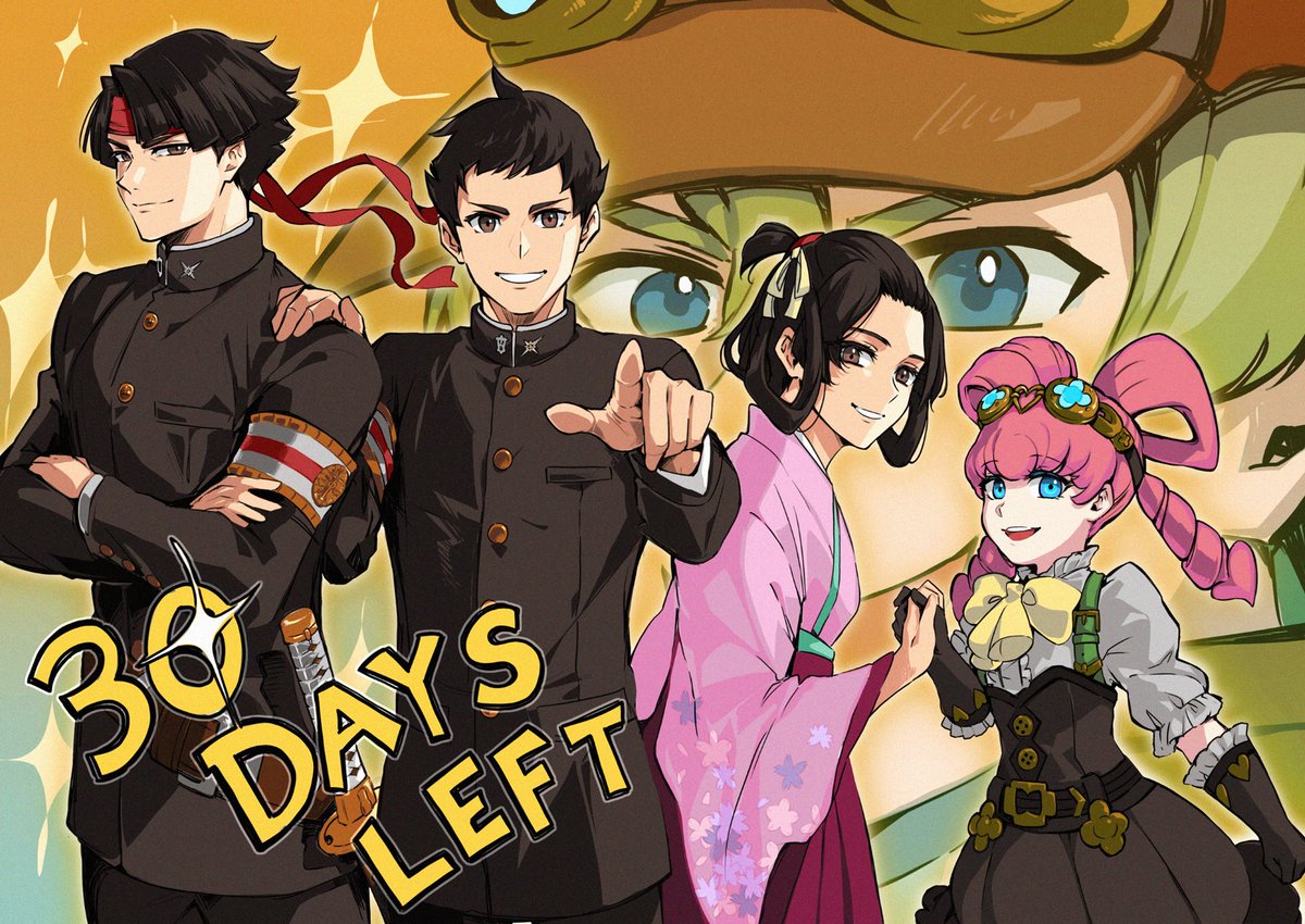 dgscountdown's tweet photo. 🔍COUNTDOWN START!🔎
30 days left until the Great Ace Attorney Chronicles! 
🕵️‍♂️@phoenixpear https://t.co/VJ70m0R8o1
