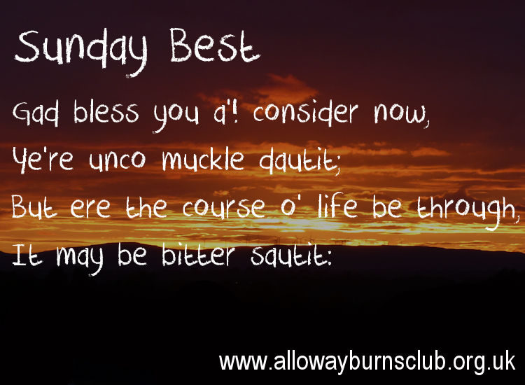 Sunday Best: Excerpt from 'A Dream' by Robert Burns (1786).  #TheBard  #RobertBurns  #Scottish  #Poetry