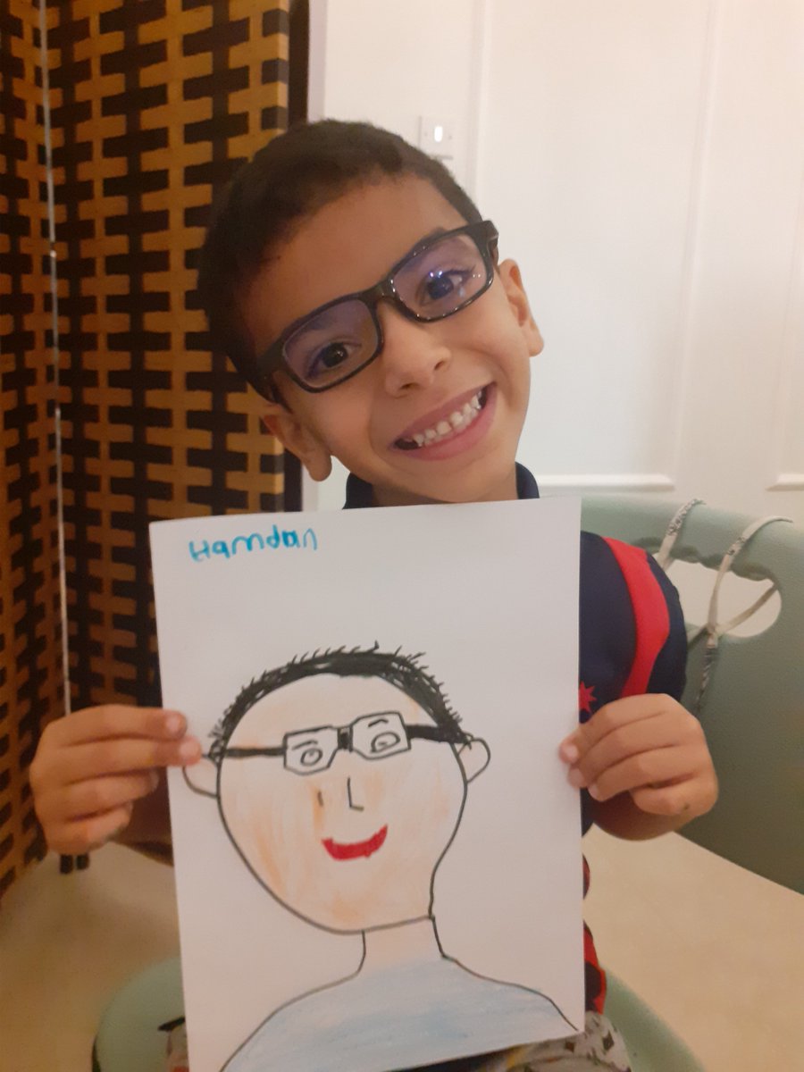 AIS_GradePrep's tweet photo. Our #AISGradePrep B students drew their self portraits. #AISPrimarySch https://t.co/C3lVZtIaLU