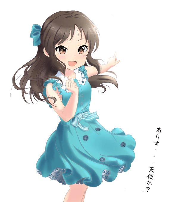 お絵描きおじさん15日目。これは模写した橘ありす! 