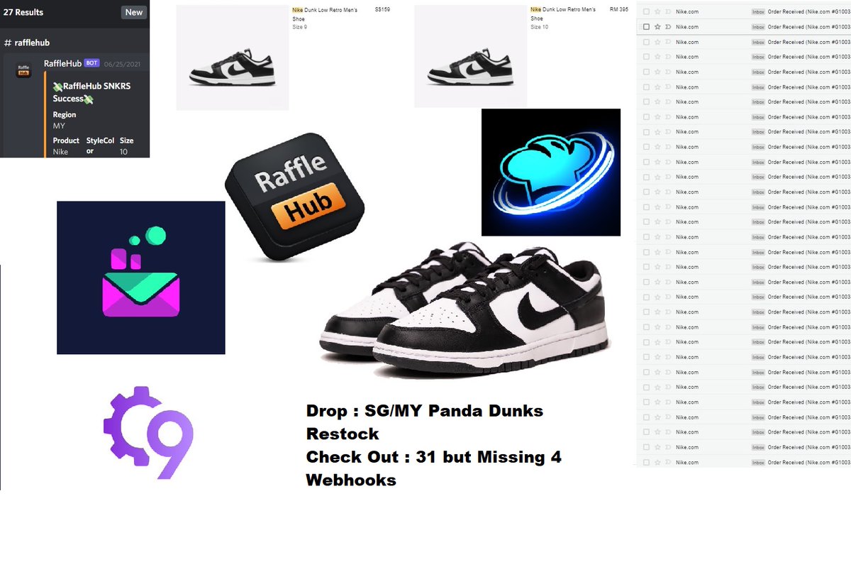 TuanNgu89104896's tweet image. SG/MY Panda Dunk Restock
S/O Fantastic Four :
@RafflehubS @rafflehub_io 
@GadenGens 
@c9_software 
@SGchefsSuccess @sgchefs