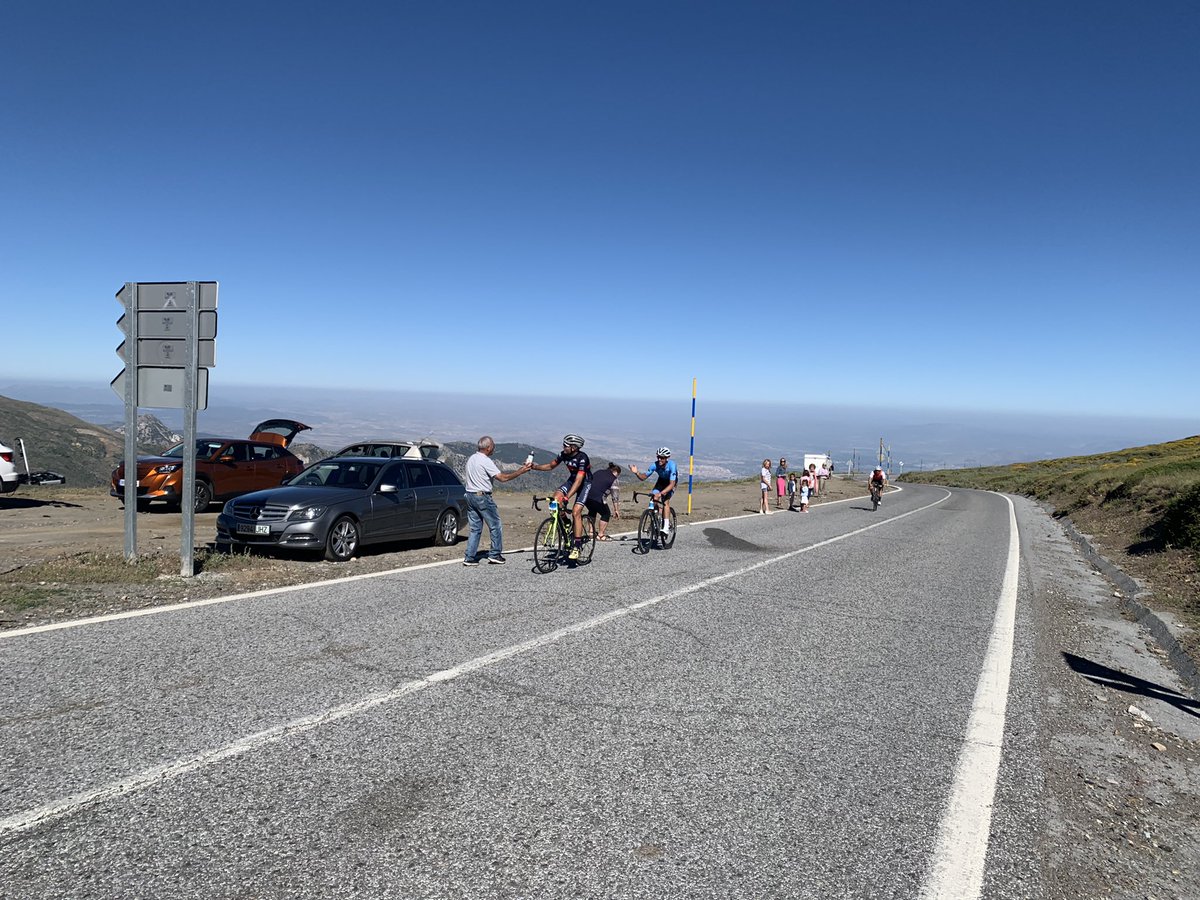 Raul Gijon del Francisco Arbol Abogados, mejor tiempo elite de la SUBIDA AL VELETA con 1h 59’24” Segundo Mark Lett a 6’54” y tercero Cristian Macias a 12’42” @mamutsierranevada @sierranevadaestacion