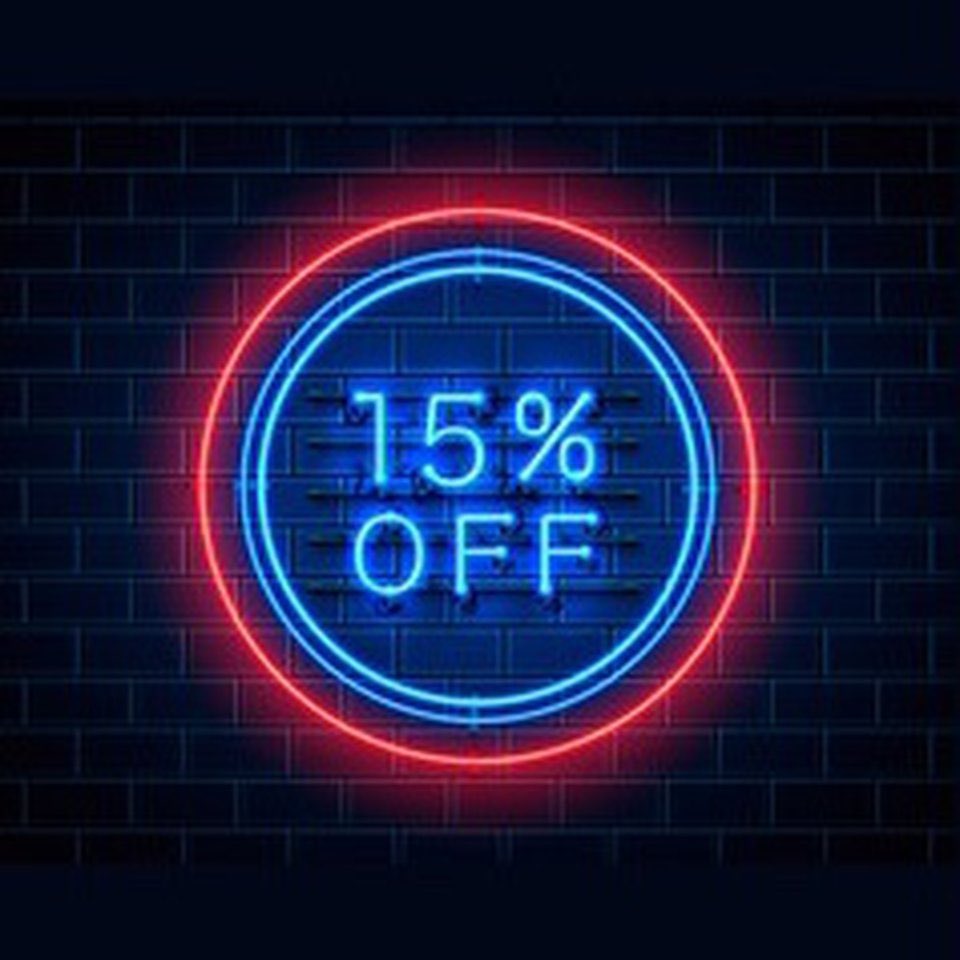 15 % OFF EVERYTHING FOR ONE DAY ONLY ❗️❗️❗️ depop.app.link/kN7lK6dwqhb