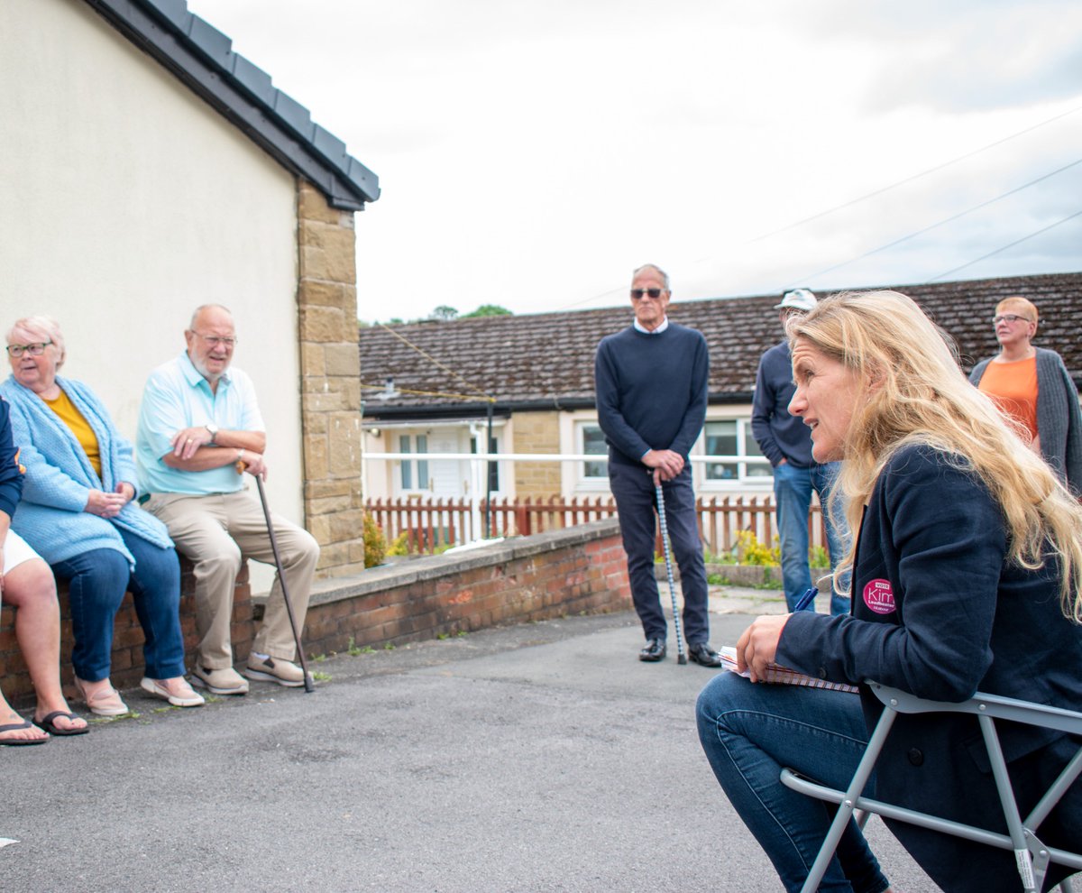 The first duty of any MP must be to listen to local residents. That's why I spent yesterday morning with the residents of Beech Grove, talking about improvements they want to see made. On Thursday 1st July, vote for the only candidate who knows and understands our community.