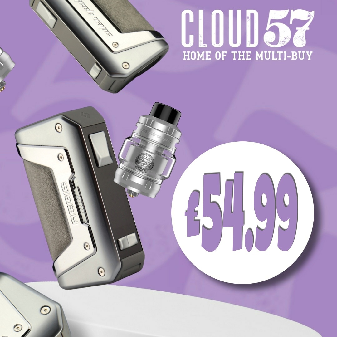 Cloud57V's tweet photo. The New Geek Vape Aegis Legend 2 Kit is Available Now from CLOUD 57!
#geekvape
#geekvapelegend2
£54.99 Each
Stock up on Multi-Buy juice when you order only at
https://t.co/HKZnpNoaeT
Shop the brands you love for less!
#cloud57 #cloud57vape
#legend2 #aegislegend https://t.co/sJKuXdfNXO