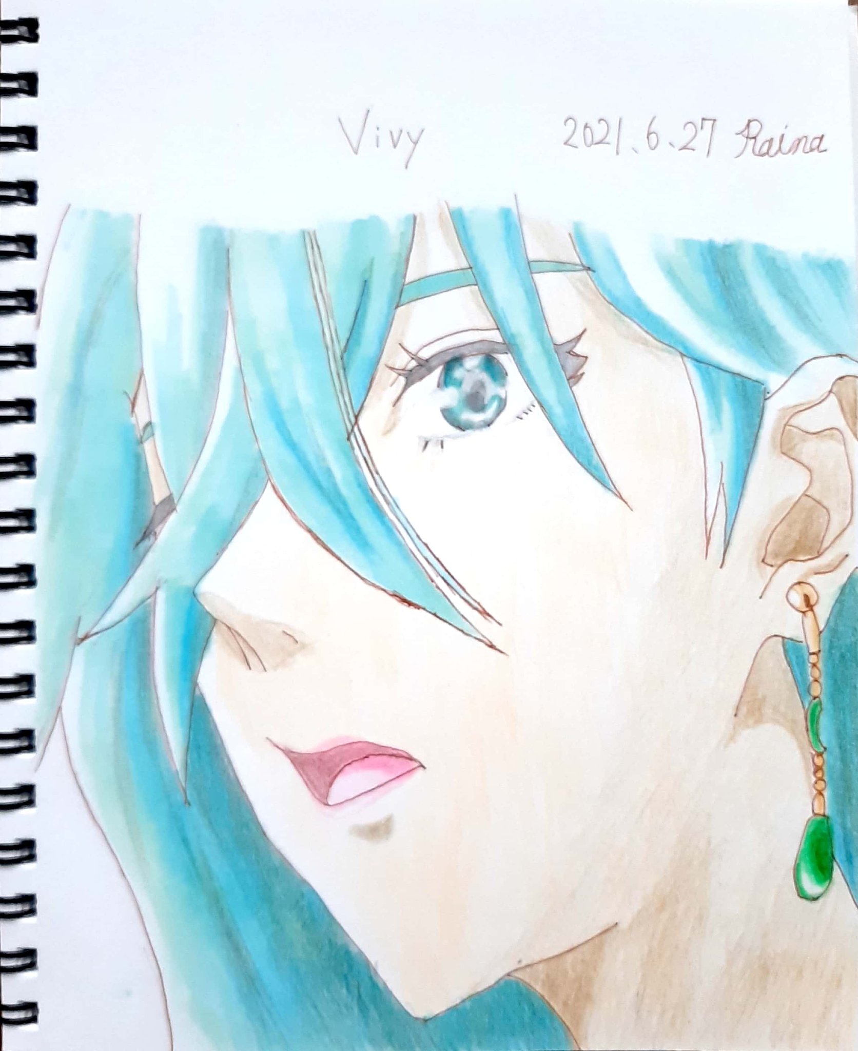 ライナ アニメ模写 Raina Twitter