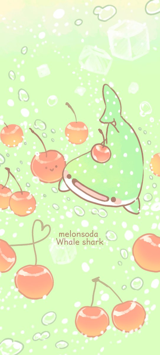 Uzivatel 湊谷 鈴 お仕事募集中 Na Twitteru メロンソーダじんべえざめのスマホ壁紙です 壁紙にご自由にお使いください Rtでメロンソーダじんべえざめ広めてください 再配布 アイコン使用禁止