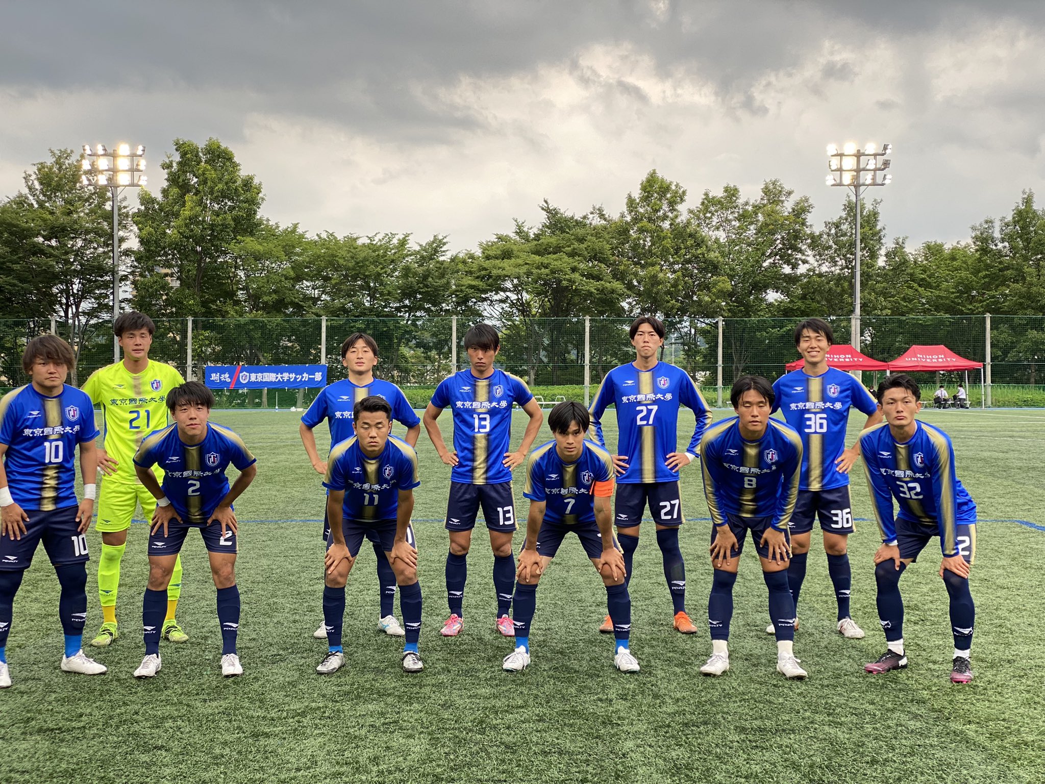 ［専用］東京国際大学体育会サッカー部ユニフォーム 東京国際大学体育会サッカー部ユニフォーム上下