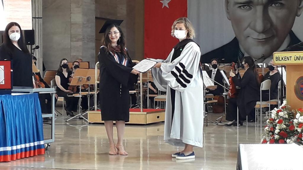 ParisaMhz's tweet photo. Finally, I received my master's diploma! I am so thankful to my supervisor Dr. Yasemin Afacan &amp; I am so happy and proud to be a Bilkent graduate. Bilkent will always be a home to me. https://t.co/Y7WWljpp11