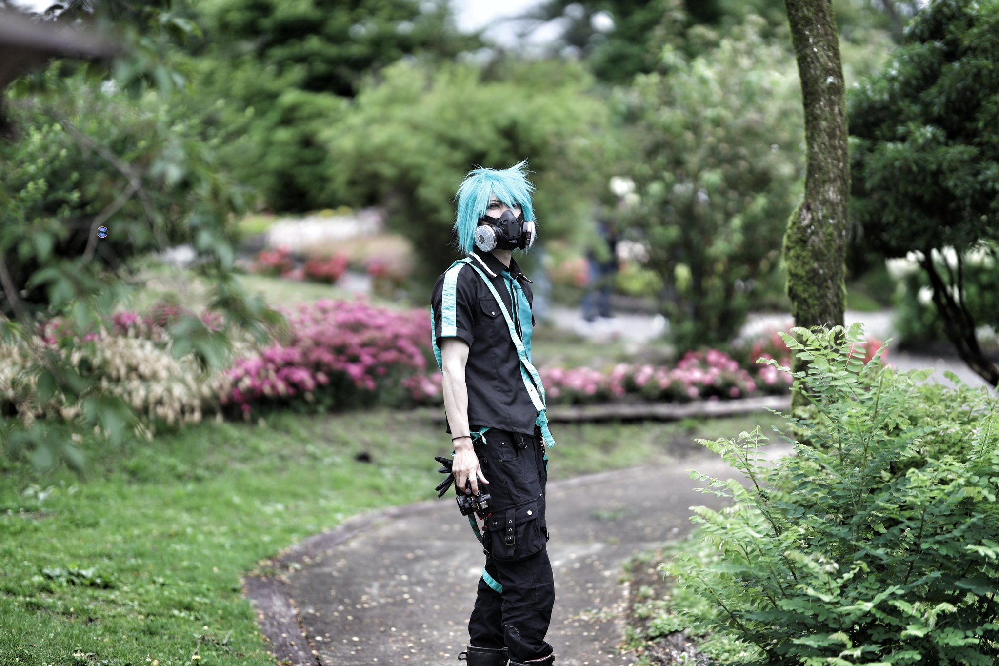 康にぃ伯爵っピ Sbcコスプレフェスタinくじゅう花公園 に参加してきました なんとか天気も持ちこたえて楽しく参加出来ました 皆さんお疲れ様でした 恋は戦争 ミクオ コスプレ 感染対策完璧 T Co Jce3y7u6if Twitter