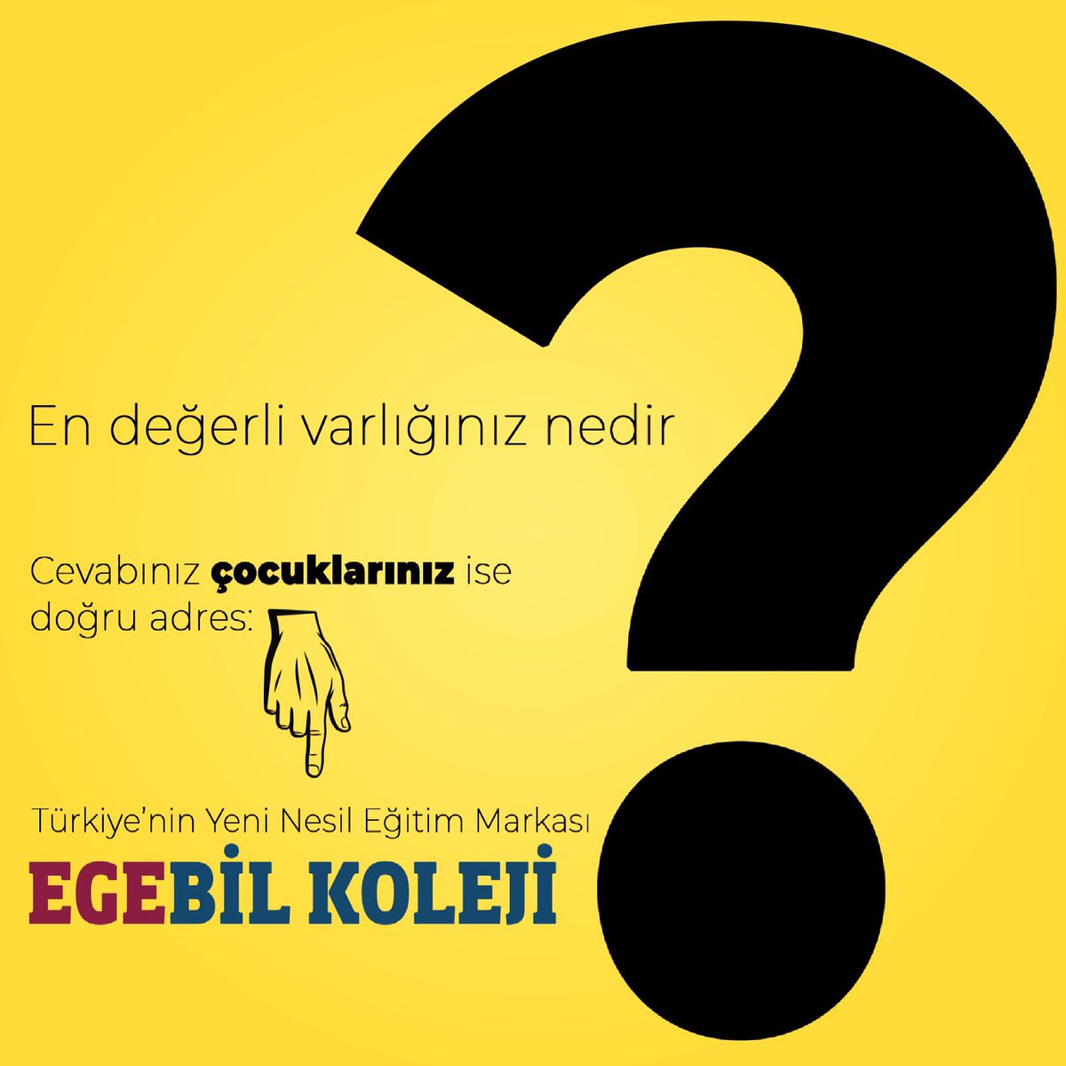 En değerli varlığınız "çocuklarınız" ise doğru adres EGEBİL KOLEJLERİ!