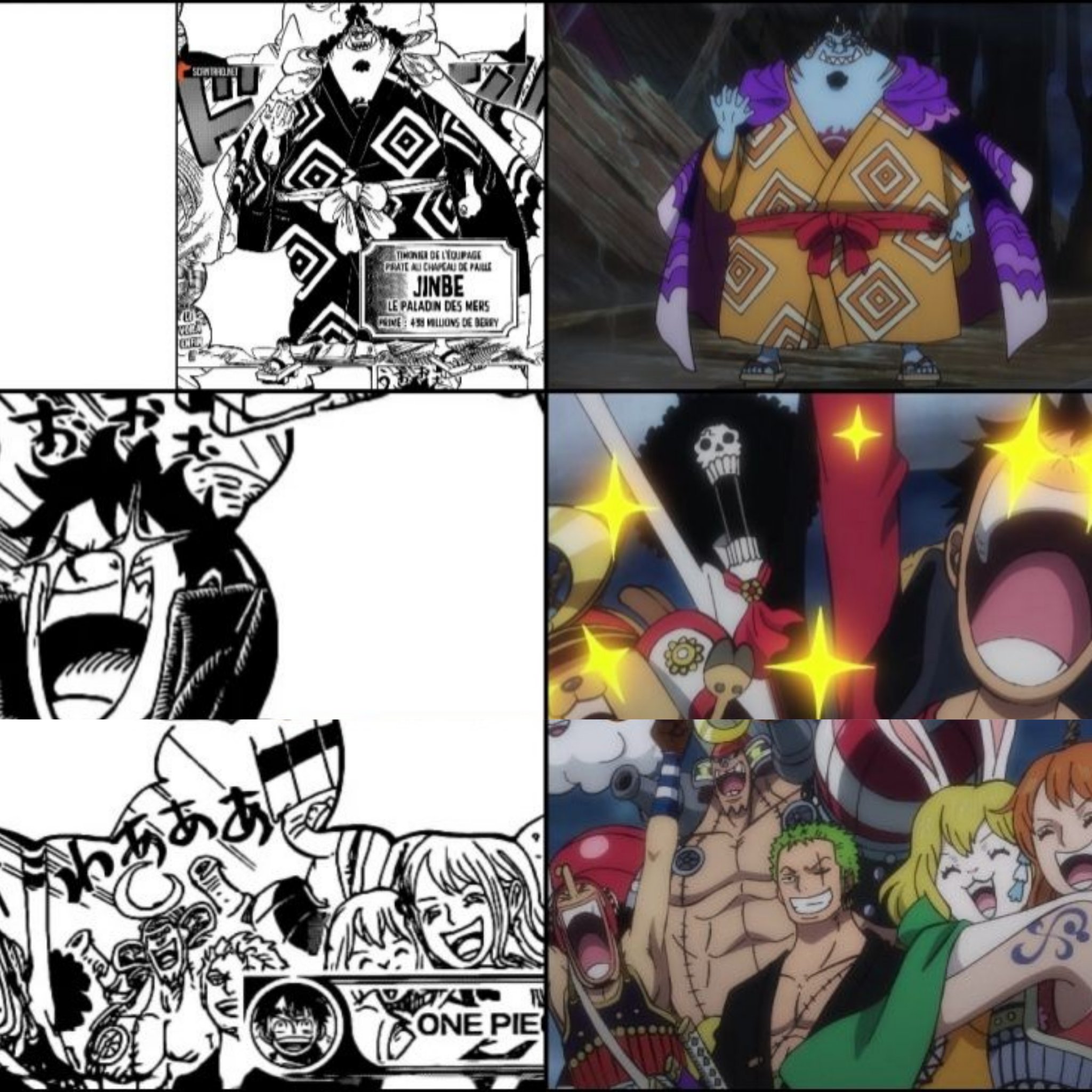 تويتر Linkarus على تويتر One Piece Manga Chapter 976 Vs Episode 980 Jimbe Is Here Followme For More Onepiece Manga Onepiece980 Mangavsanime Anime Onepiece1000logs Sundayvibes Oden Onepieceスタンプ Animetwt Pirates Sea