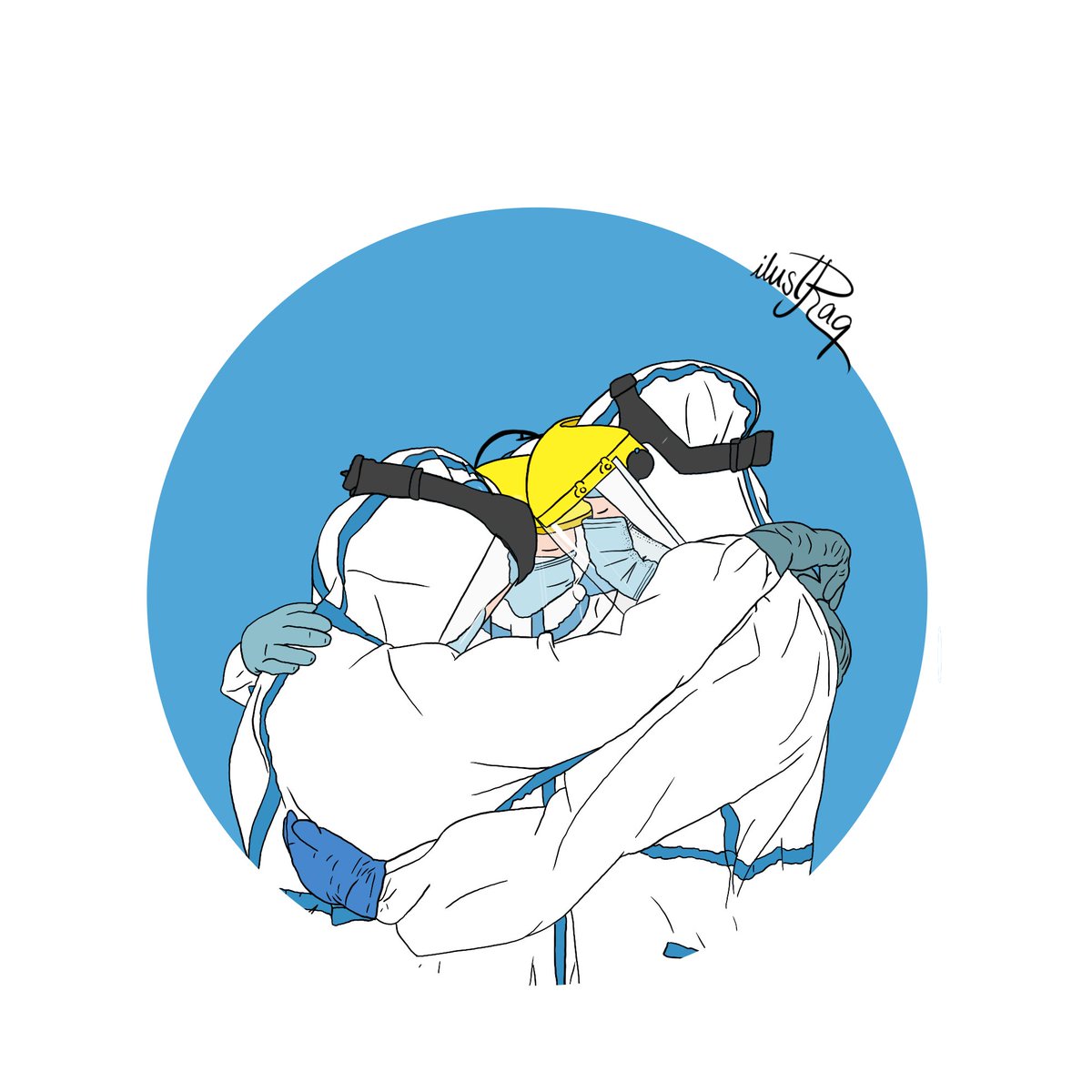 ilustraq's tweet image. “La unión hace la fuerza”, una imagen vale más que mil palabras 🤍 G R A C I A S en Unidad De Cuidados Intensivos instagram.com/p/CQnqJZyhYM5/