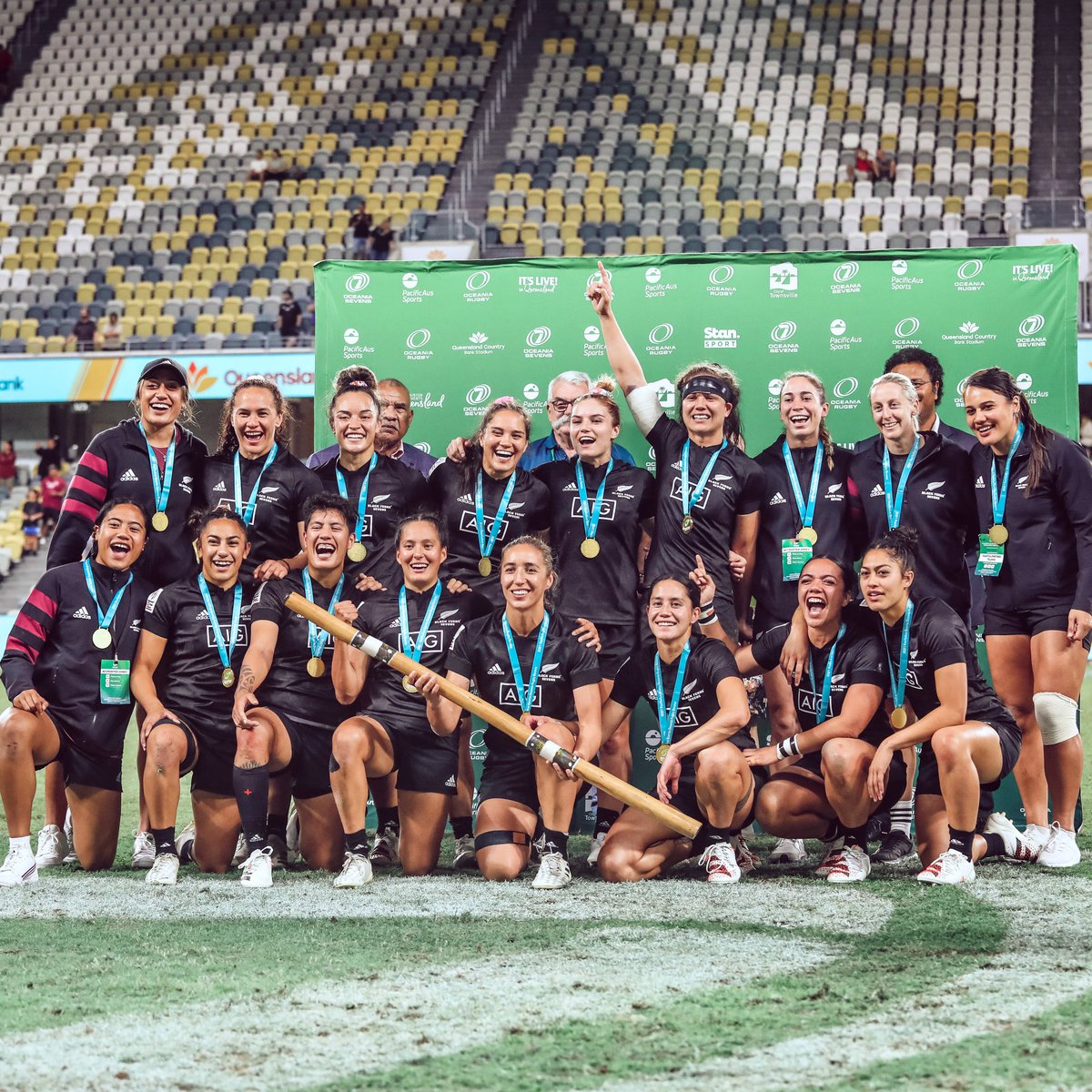 Your 2021 Oceania Sevens Champs! 🙌🏽

#Oceania7s #RoadToTokyo