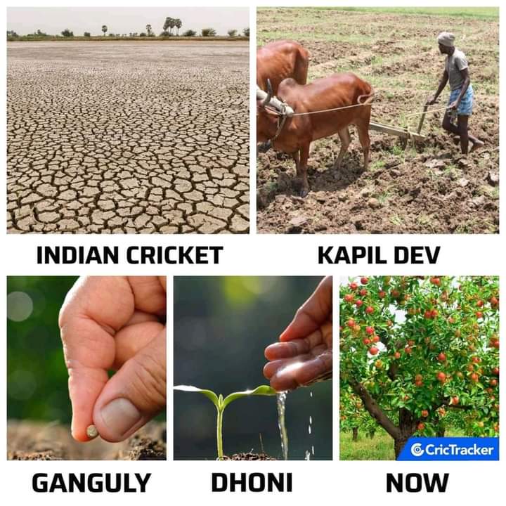 The evolution of Indian cricket❤️🙏
#IndianCricketTeam
<a href="/BCCI/">BCCI</a> <a href="/therealkapildev/">Kapil Dev</a> <a href="/SGanguly99/">Sourav Ganguly</a> <a href="/DHONIism/">DHONIsm™ ❤️</a> <a href="/imVkohli/">Virat Kohli</a>
