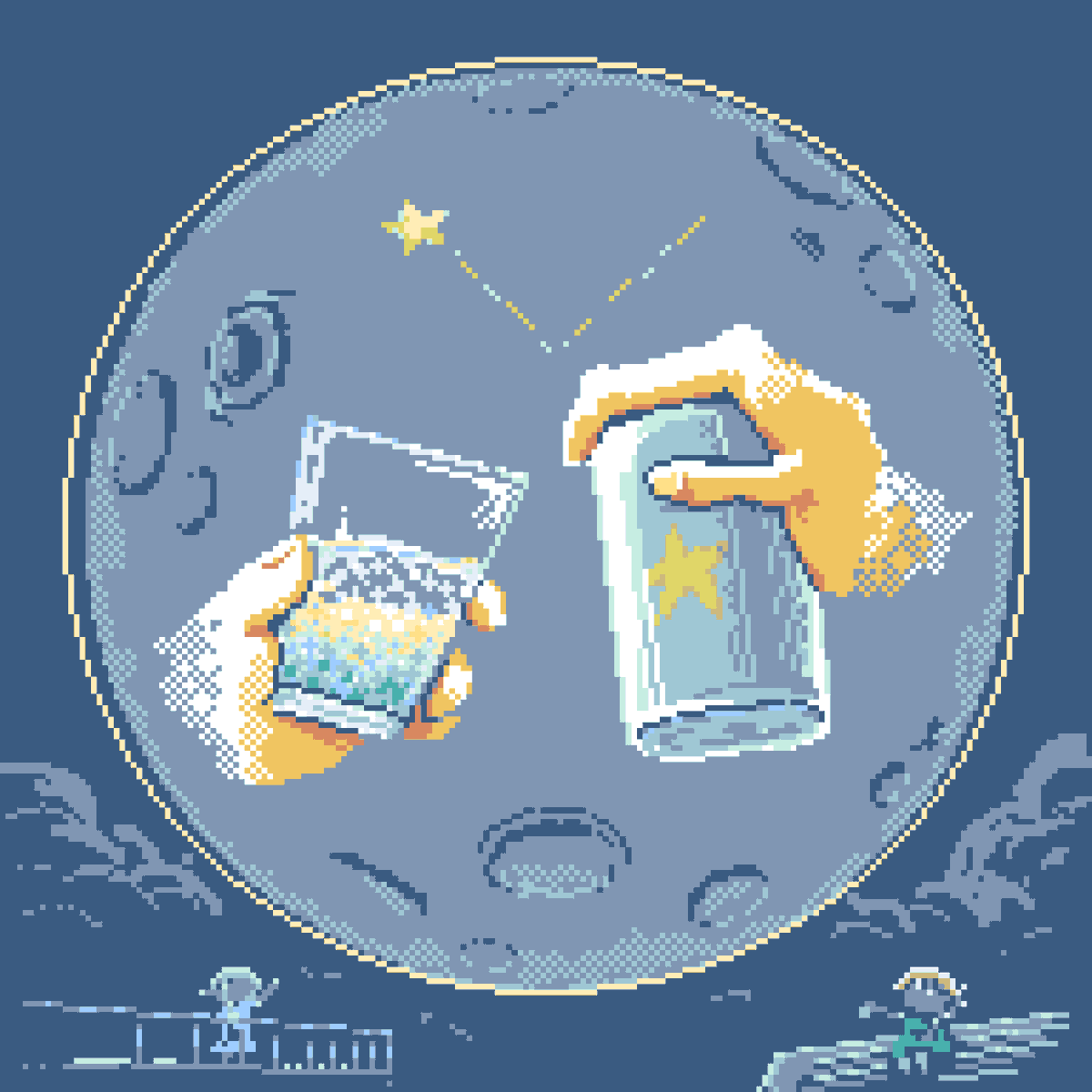 Mei A Twitter 乾杯 Dotpict ドット絵