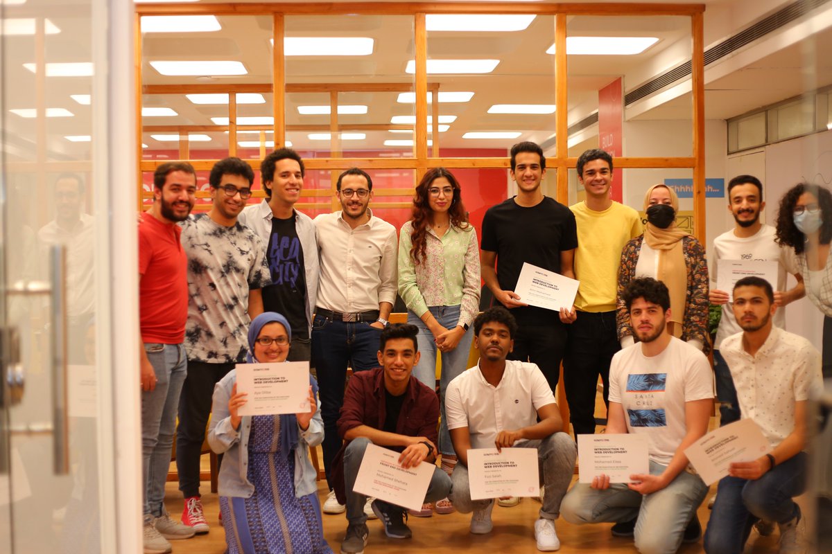 GomycodeE's tweet image. Meet some of our first graduating cohort of students ready to venture into the tech world and their talented judges!
 Our website: gomycode.com
#people #tech #innovation #futureofwork #GOMYCODE #gomycodeinegypt #community #learning #GraduationDay