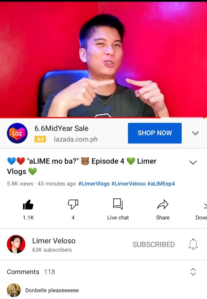 forthesakeofDB's tweet photo. Iba din talaga @limerveloso ! #Alime nyo ba paborito ko talaga ang mga chika nya! Watch na guys,madaming Ayuda haha
#LimerVlogs #HesIntoHerEp5 #DonBelle https://t.co/aHOPQHApI8
