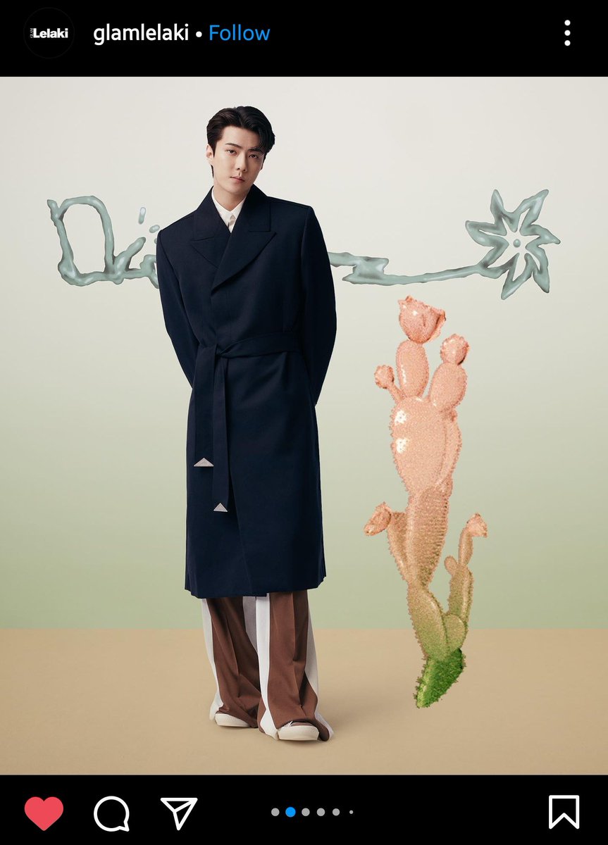 OhSehunGlobal's tweet photo. 210627 glamlelaki Instagram Update with Sehun 

🔗 https://t.co/AxpY82hwMz 

Please Like their post and Leave positive comments about Sehun and Dior

SEHUN FOR DIOR SUMMER22 
#DiorBoySEHUN #CactusJackDior #SEHUN @Dior https://t.co/xqz3WhJTwu