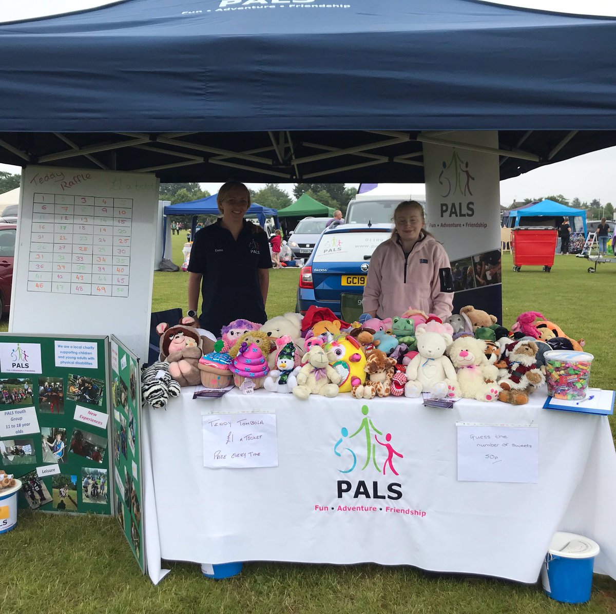 Come and see us at Thatcham Fun day! Teddy bear tombola and guess the number of sweets in a jar!
