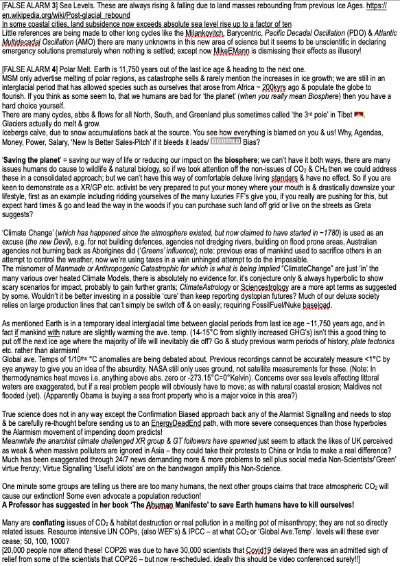 stargrazzer's tweet photo. @XRebellionUK @4billionaires @killthebill_1 @united4BL IMO #XR you are protesting over what is essentially a photosynthesising LifeGiving #TraceGas (0.04%) the source of  Food for most life [6 #CO2 + 6H2O+ sunlight → C6H12O6 + 6O2] complaining about your deluxe lifestyles you'd be better living a stone age life &amp; off the internet🤷. https://t.co/qM5lE2ZSpp