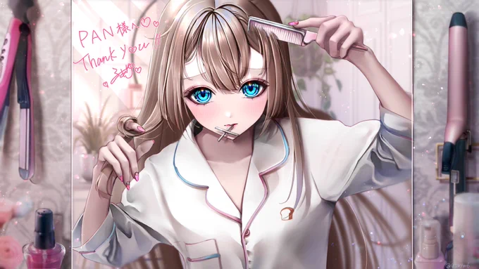 Skeb納品させていただきました!*。゜ご依頼嬉しかったです!ありがとうございました!( ⁎ᵕᴗᵕ⁎ ) 