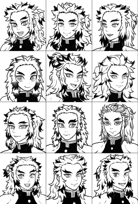 いいねくださった相互さまの絵柄を真似してバレたら負けなやつ描きました!絵柄をお貸しいただいた12名様ありがとうございます!バレるのかこれ…? 