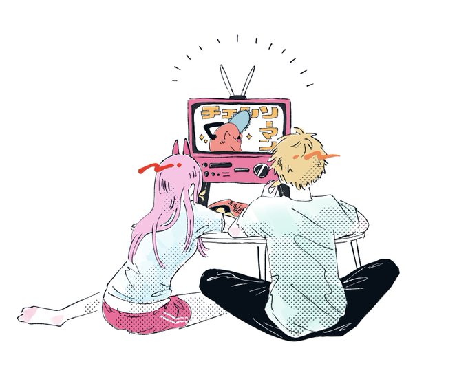 「watching television」 illustration images(Latest｜RT&Fav:50)