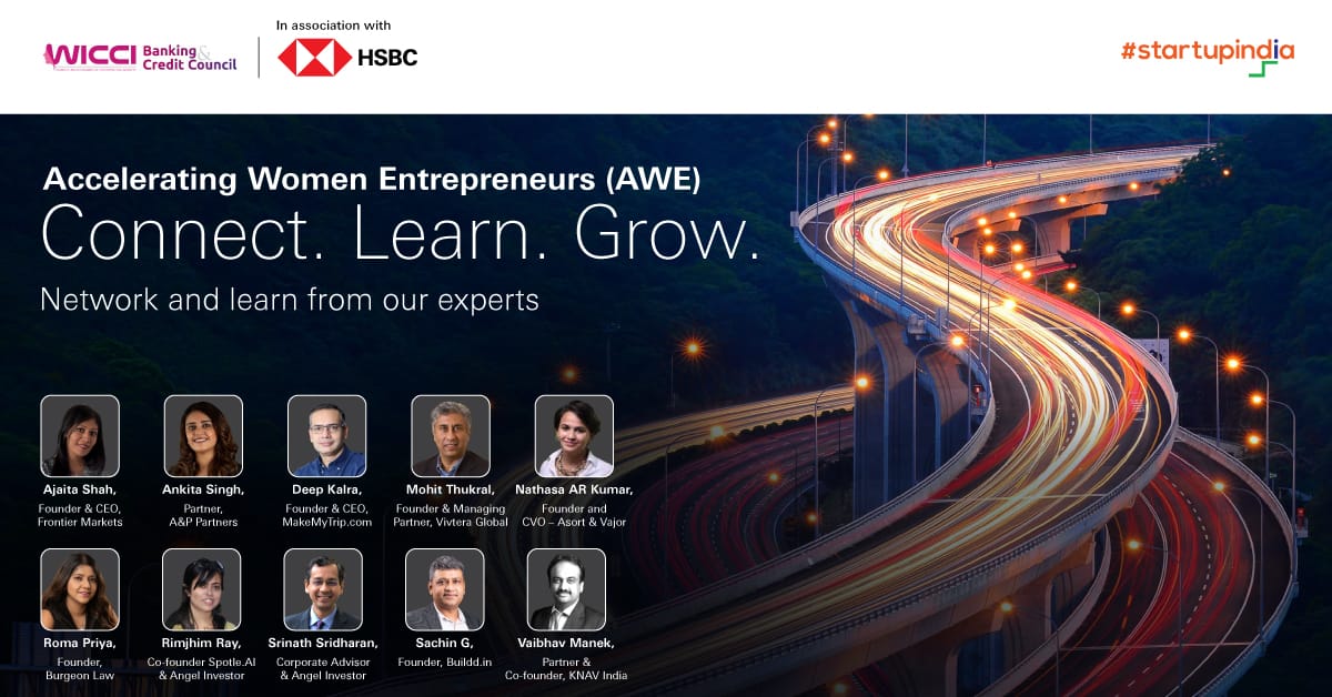 Women Entrepreneurs in India - <a href="/startupindia/">Startup India</a>  in partnership with <a href="/HSBC_IN/">HSBC India</a>  &amp; WICCI Banking and Credit Council brings to you an exclusive opportunity to scale &amp; grow. Apply for the Accelerating Women Entrepreneurs program now! Link: (lnkd.in/g8Mu4DW)