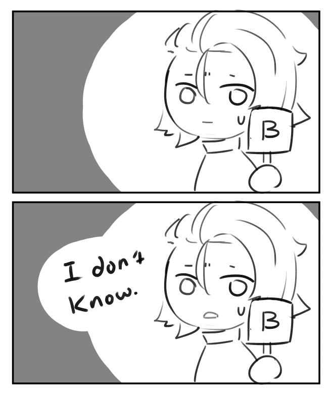 he's trying 