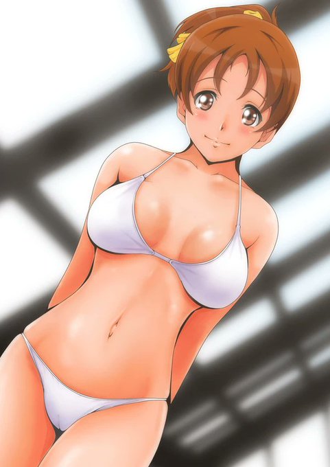 今日の過去絵!
憂ちゃん白ビキニ。 