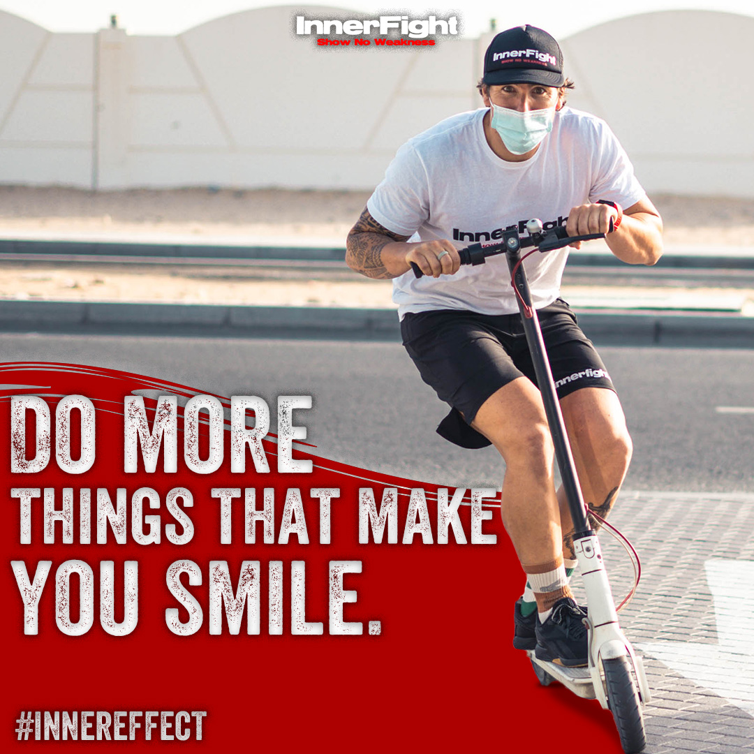 InnerFight's tweet photo. Whatever you decide to do, make sure it makes you happy! 

#innerfight #noweakness #innereffect #motivation #fitness #dubai https://t.co/qPnO6a5ckG