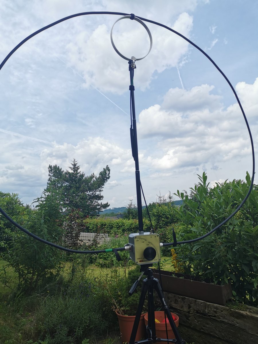 Nigel_LLR's tweet image. #Qrp #Magloop
A few nice QSOs in the bag during the King of Spain SSB contest